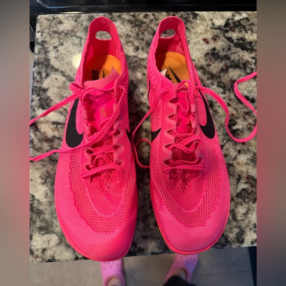 Nike zoomx dragonfly 
Bright Pink and Orange Athletic Shoes - Picture 2 of 4
